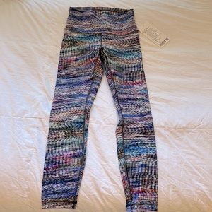 Lululemon Wunder train HR tight 25”. Size 6